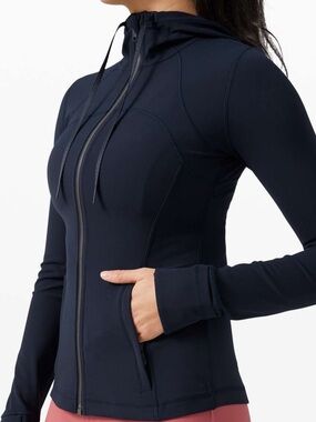 lululemon blue full-zip hoodie jacket